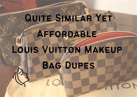 makeup bag louis vuitton dupe|louis vuitton zippy wallet dupe.